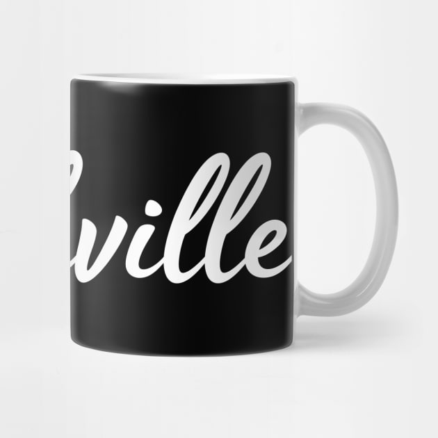 Nashville white flowing text by keeplooping